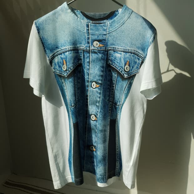 Junya Watanabe x CDG print tee