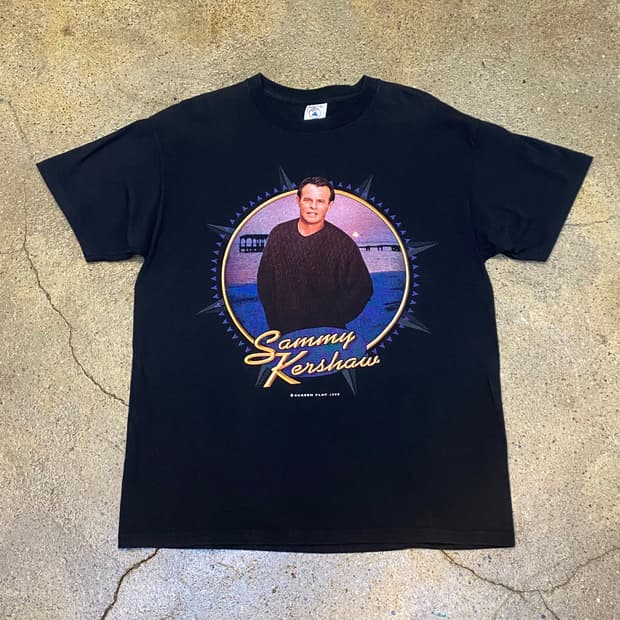 미국 빈티지 델타 뮤지션 세미 커쇼 99s 반팔티 락티셔츠