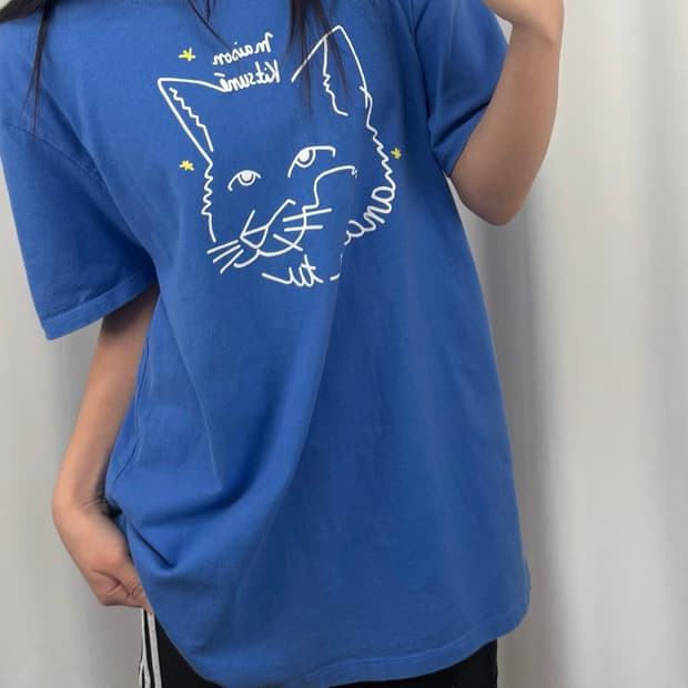 메종키츠네 앙코라 폭스헤드 반팔