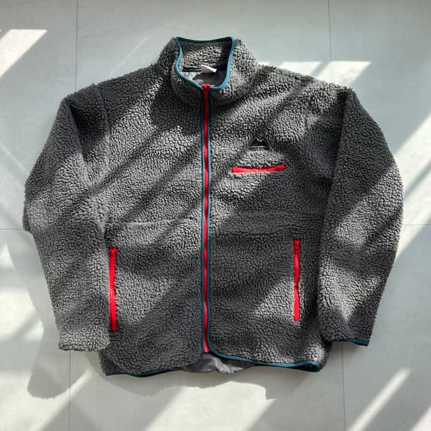 퍼스트 다운 컬러집업 후리스