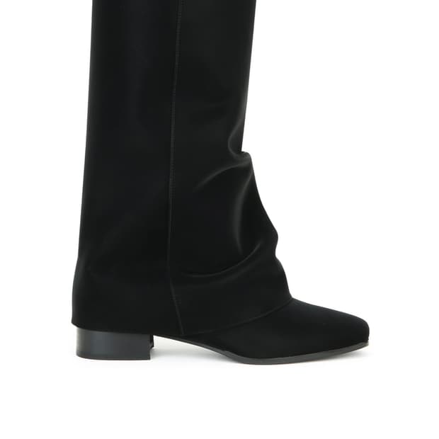 쓰리투에이티 링클 레더 부츠