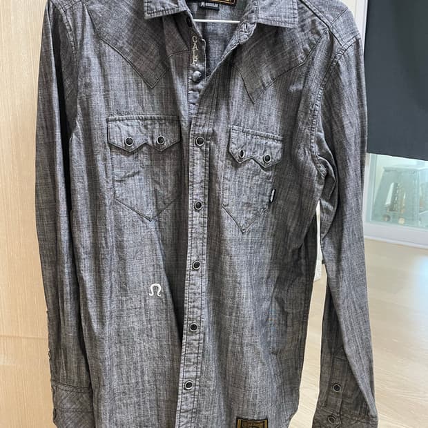 네이버후드 11FW 데드우드 웨스턴 셔츠