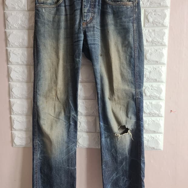 90s 아카이브 D&G 데미지 청바지(30)