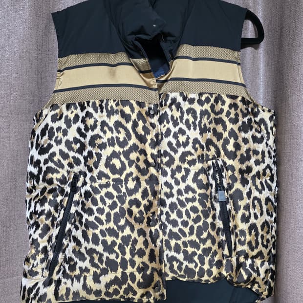 디올패딩조끼 M