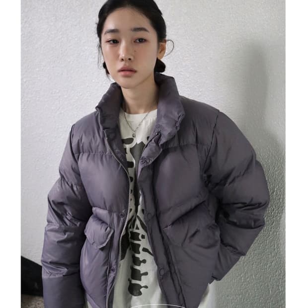 쉬이즈큐트 푸퍼 패딩 퍼플