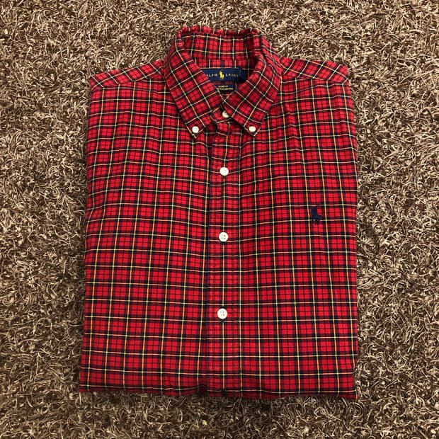 폴로 랄프로렌 체크 셔츠