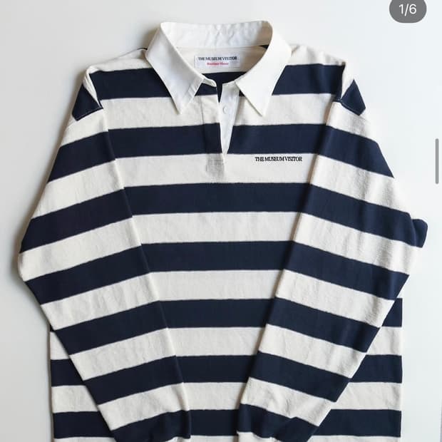 더뮤지엄비지터 스트라이프 pk티