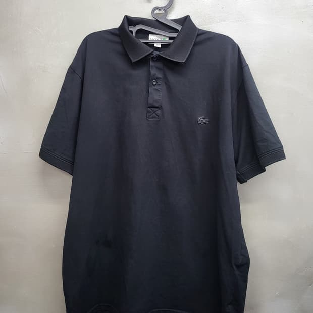 라코스테 블랙 반팔 폴로티셔츠3xl