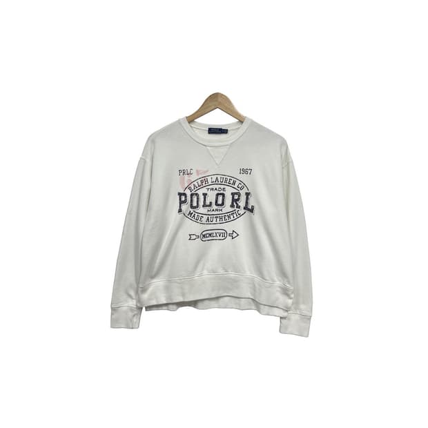 폴로 랄프로렌 빈티지 프린팅 맨투맨