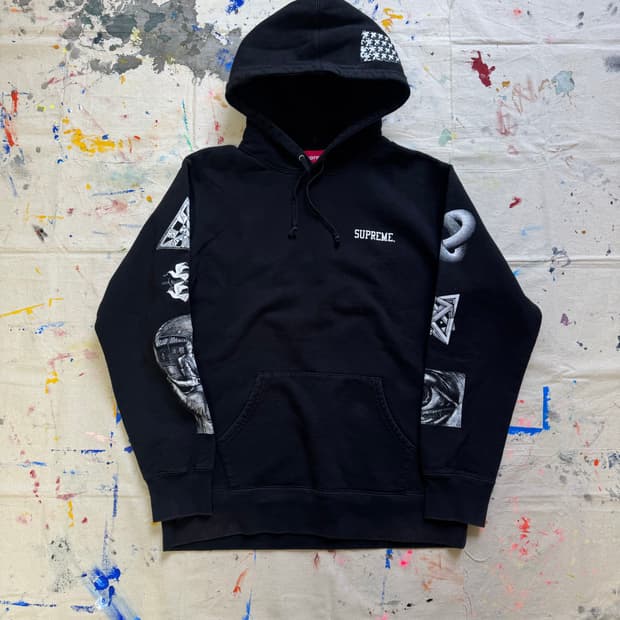Ss17 슈프림 MC 에셔 후드티