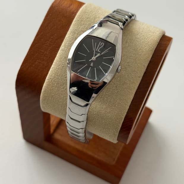 세이코 Seiko 쉘 실버 블랙