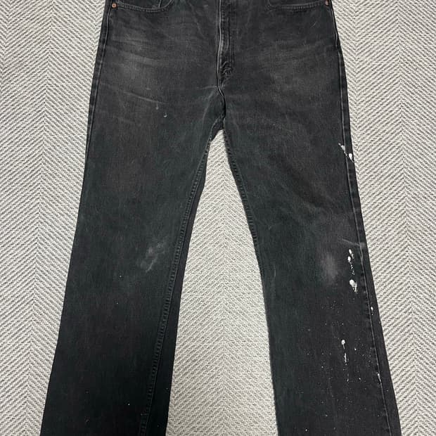 90s 리바이스 517 블랙 38x32