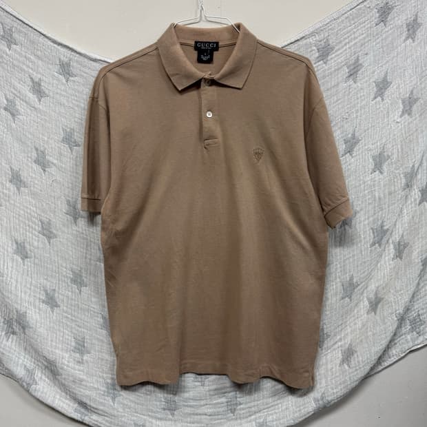 구찌 90s 카라넥 티셔츠 