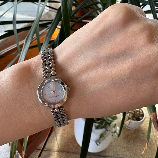 [Rare] Courrèges 꾸레쥬 세이코 콜라보 시계