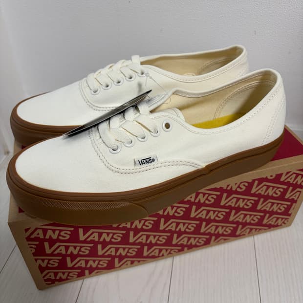 반스 어센틱 마쉬멜로우 껌  크림 화이트 세상품 250