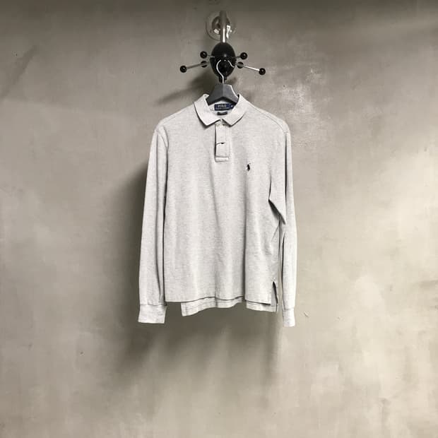 폴로 랄프로렌 PK 긴팔 카라티 그레이 M