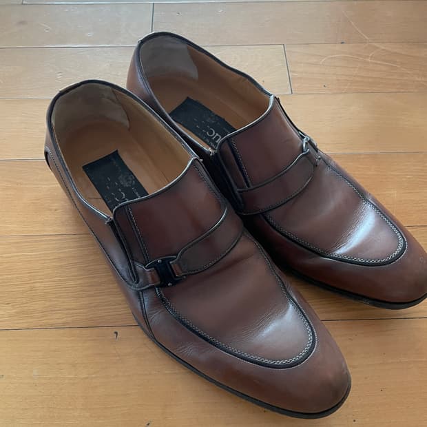 a.testoni brown loafers