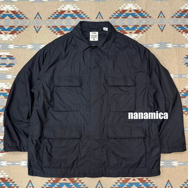 [L] 나나미카 라이트 웨이트 필드 자켓 블랙
