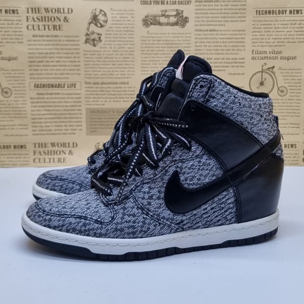 나이키 덩크스카이 여성 키높이 하이탑 235