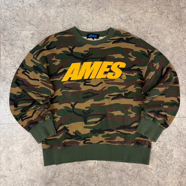 ames 카모패턴 맨투맨 #csz342