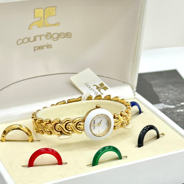 <데드스탁> 꾸레쥬 베젤 체인지 시계