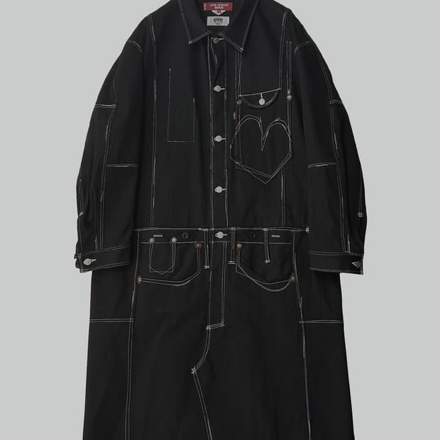 준야 와타나베 리바이스 23aw 데님 코트