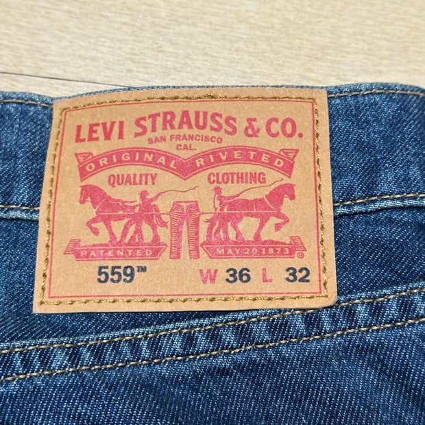 리바이스 559 36사이즈