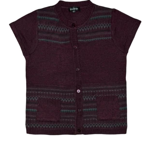 샌드포레 빈티지 반팔 니트