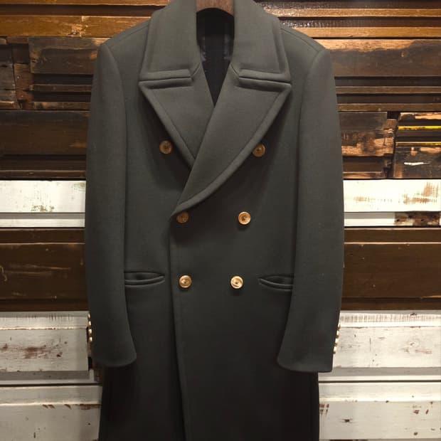 시스템 더블브레스티드코트 