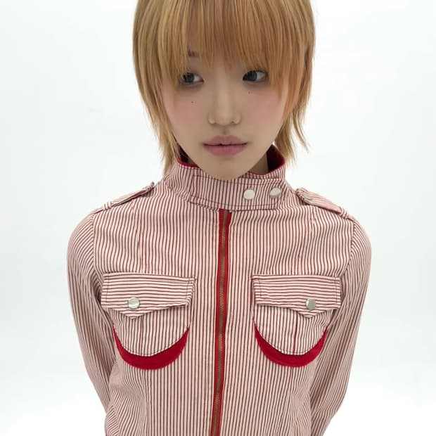 Vintage cropped jacket