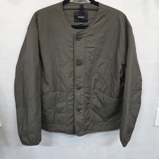 커버낫 숏 퀄팅 깔깔이 자켓 m