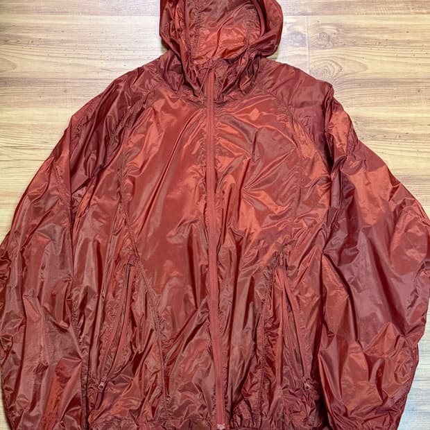 시티 레저 에어웨이트 시어 윈드브레이커 재킷 [오렌지]