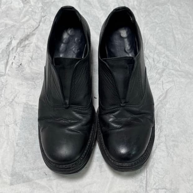 요지 야마모토 뿌르옴므 슬립온 더비