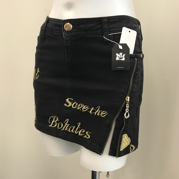 Jpn Y2k Punk detail mini skirts