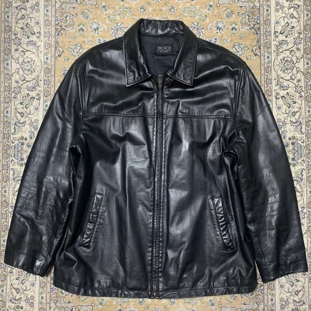 이태리 소가죽  카코트 자켓