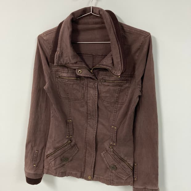 빈티지 포켓 그런지 자켓