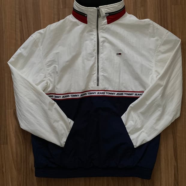 [XS] 타미힐피거 진스 아노락 바람막이