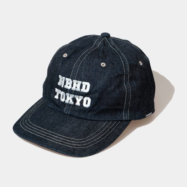 네이버후드 인디고 데님 볼캡