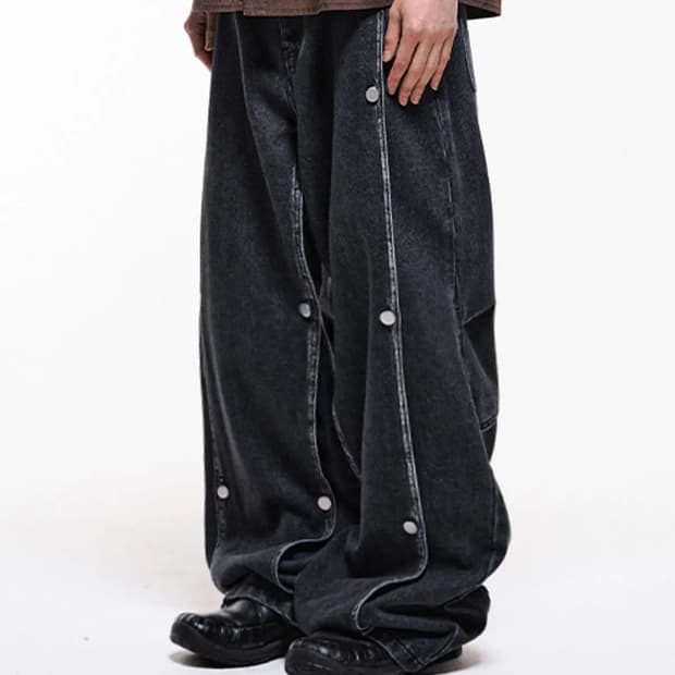 더콜디스트모먼트 바지 데님 팬츠 TCM canton denim pants