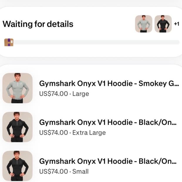 [ S , L , XL ] 짐샤크 오닉스 V1 후드 