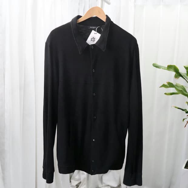 폴스미스 진 코튼 져지 버튼업 자켓  1947