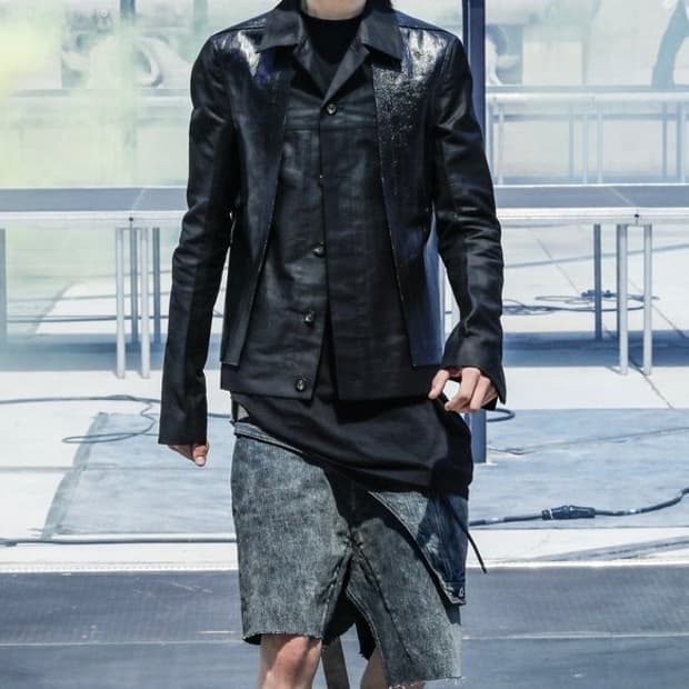 48) rick owens BABEL 2019 SS jacket