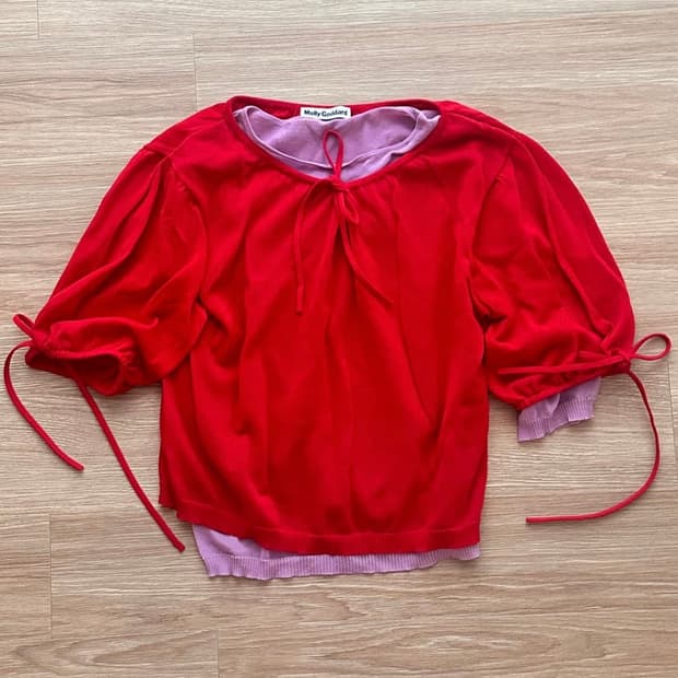 몰리고다드 cheryl top red purple