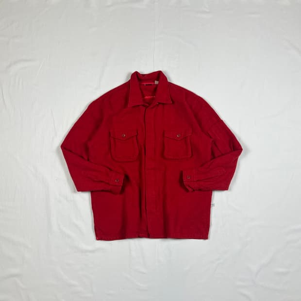 90‘s 굿이너프 good enough woolen 집업 셔츠자켓