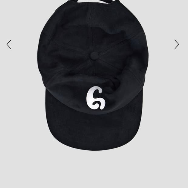 1011갤러리 - Suede Ball Cap - Black