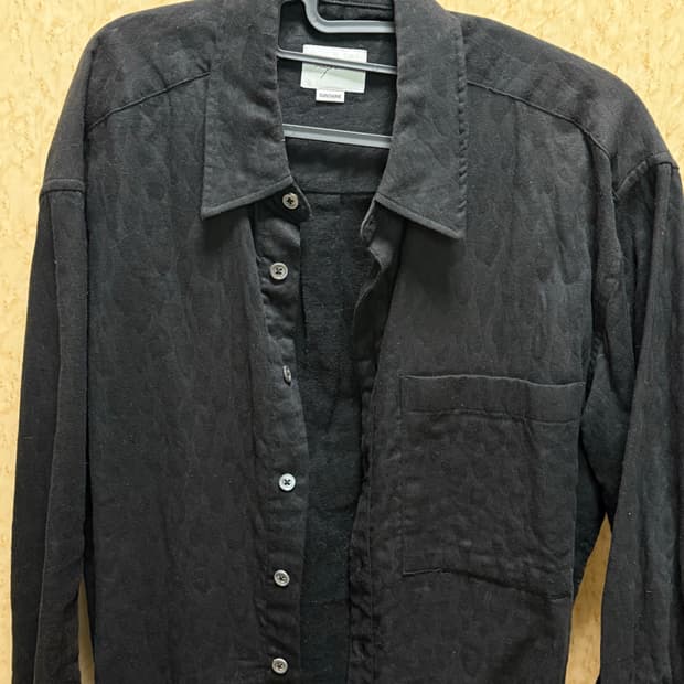 유스 레오파드 셔츠 S