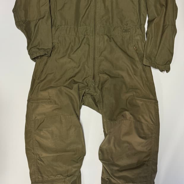 희귀!! US ARMY 밀리터리 미군 점프수트 커버올