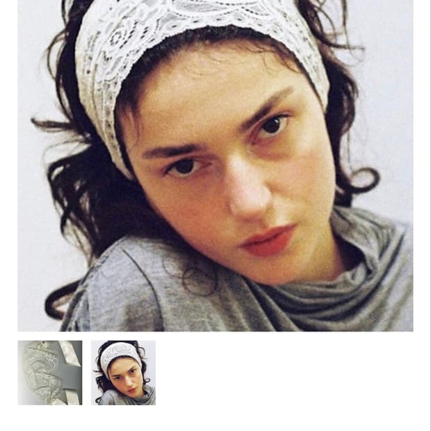Merrma headband 화이트 