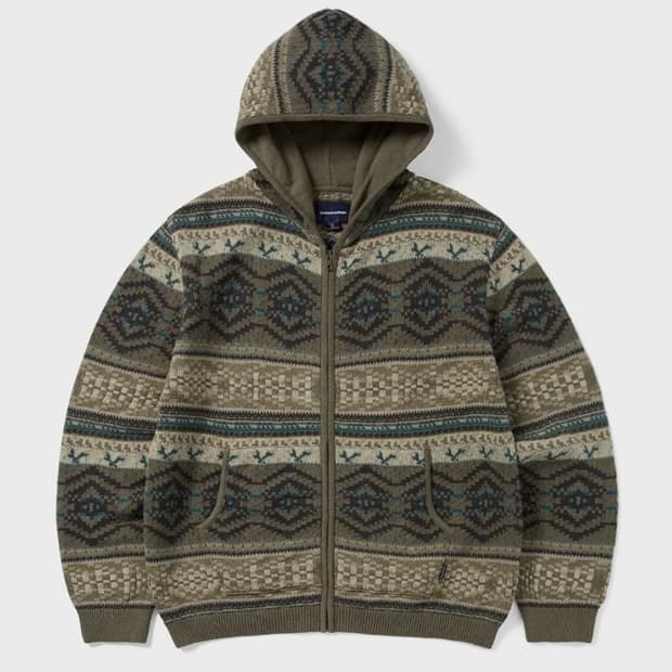 디스이즈네버댓 집업 스웨터