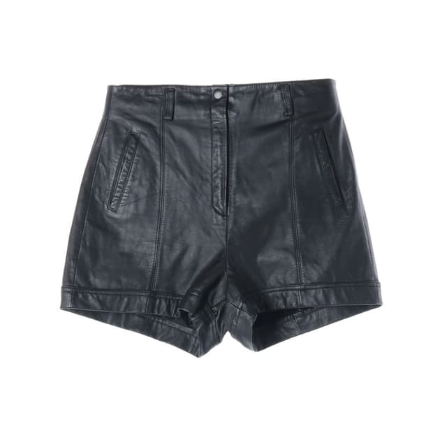 리얼레더 숏팬츠 30